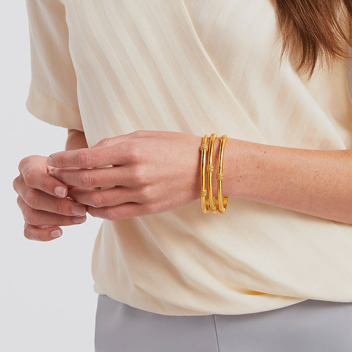Windsor Bangle 24k Gold