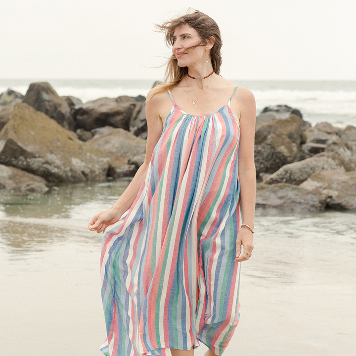 Multi Stripe Andie Dress