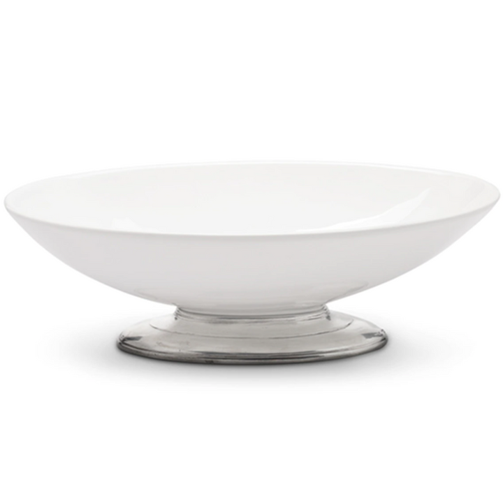 Tuscan Footed Oval Bowl