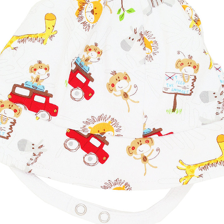 Jungle Roar Print Sunhat