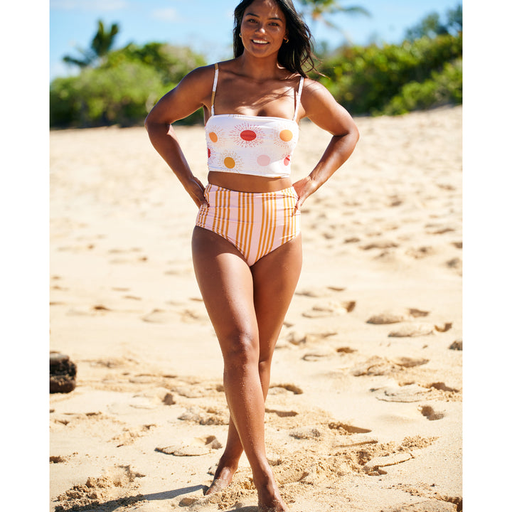 Multi Sunrise Courtney Tankini Top