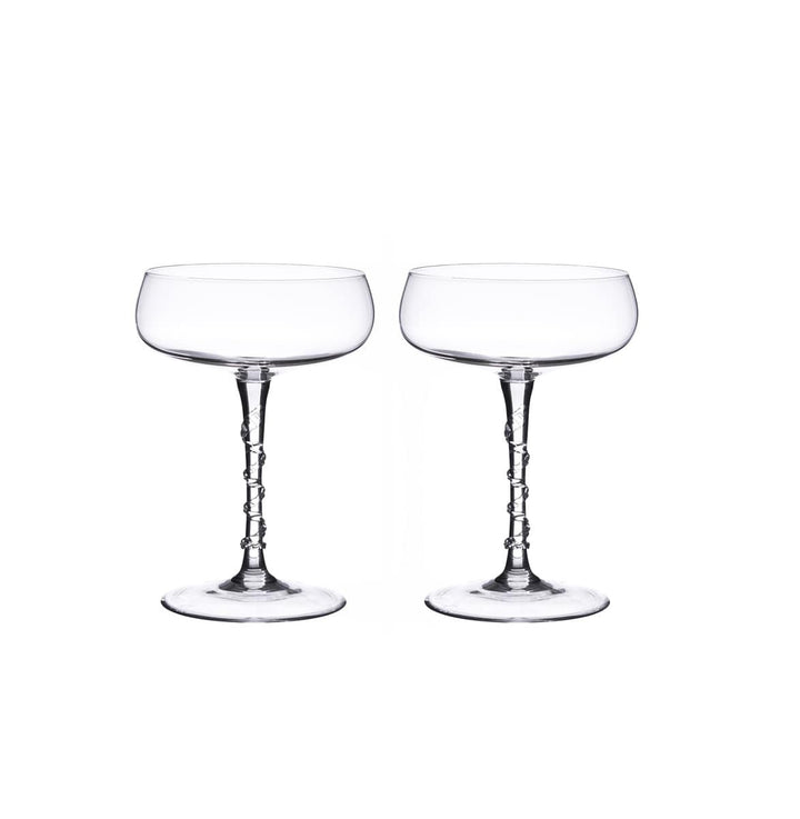 Amalia Champagne Coupe Set