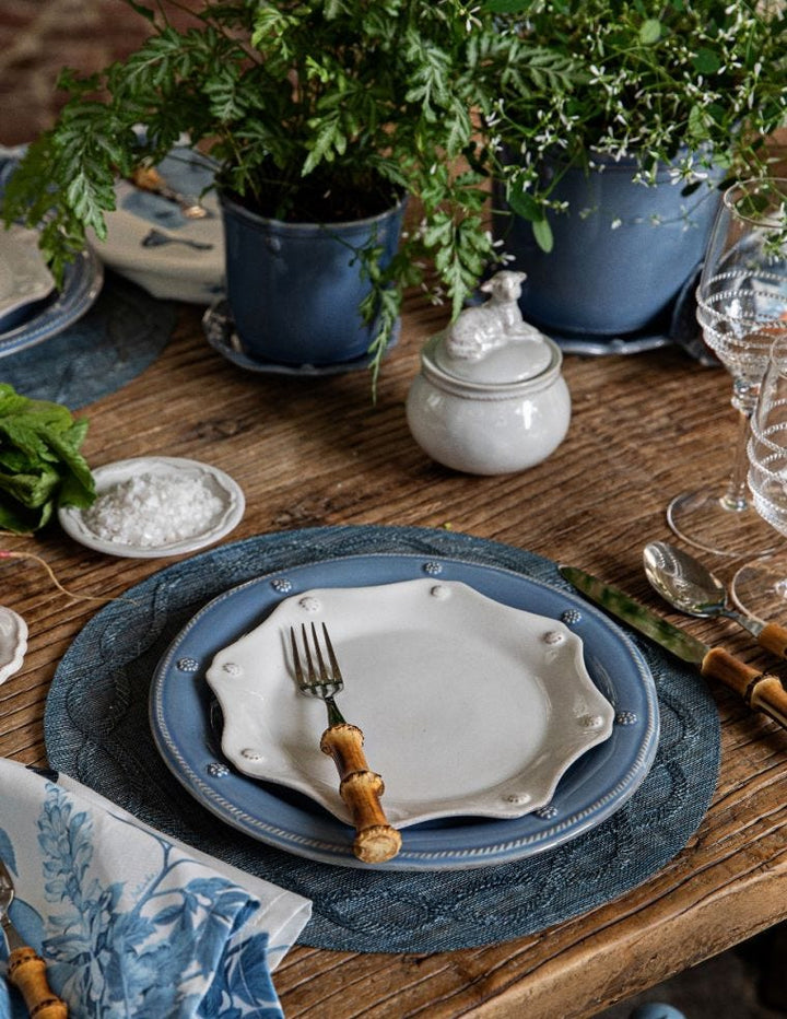 Field of Flowers Napkin - Chambray