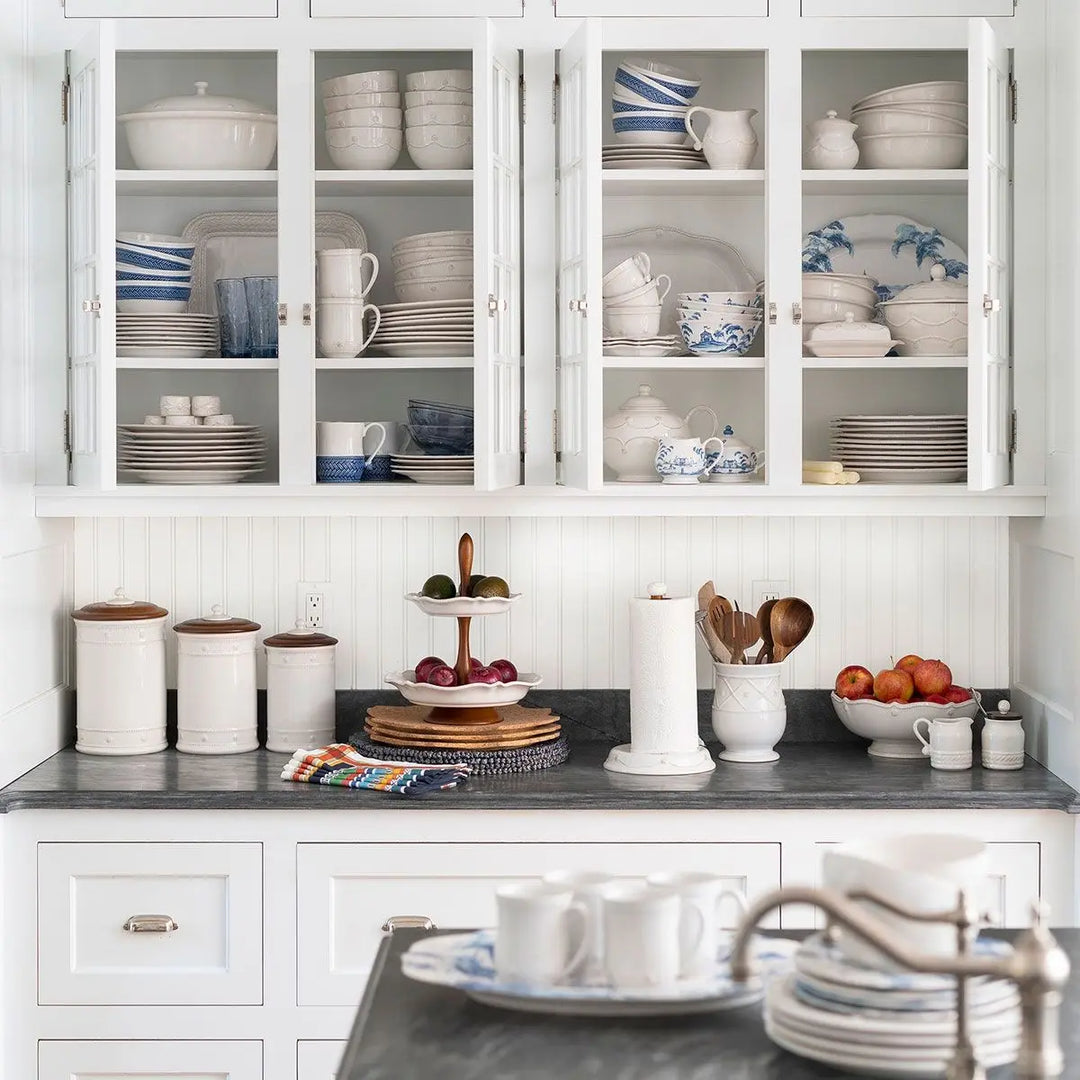 Le Panier Whitewash Sugar Pot