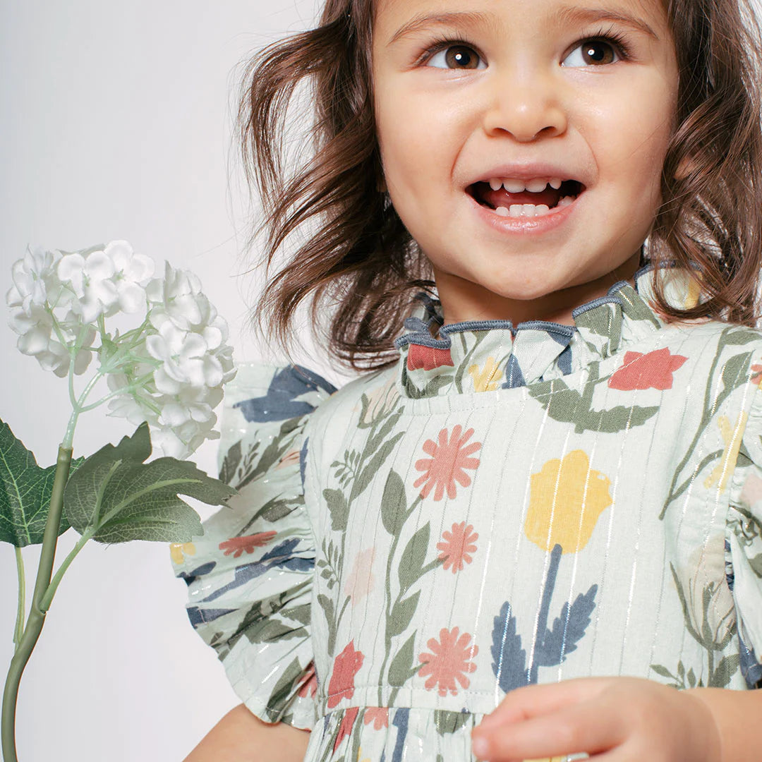 Paper Floral Baby Girls Jennifer Dress Set