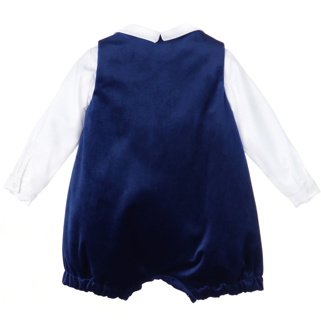 Navy Deluxe Velvet John John