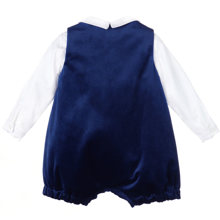 Navy Deluxe Velvet John John