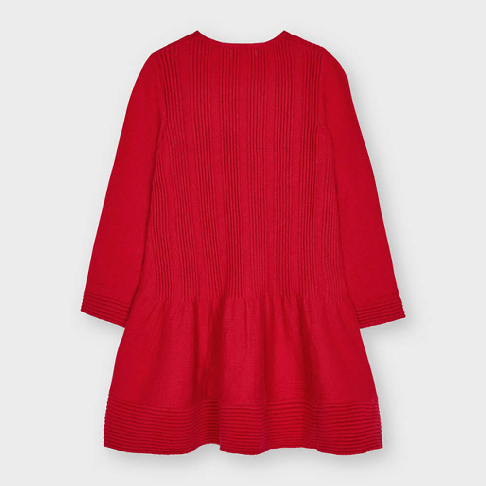 Red Knit Dress
