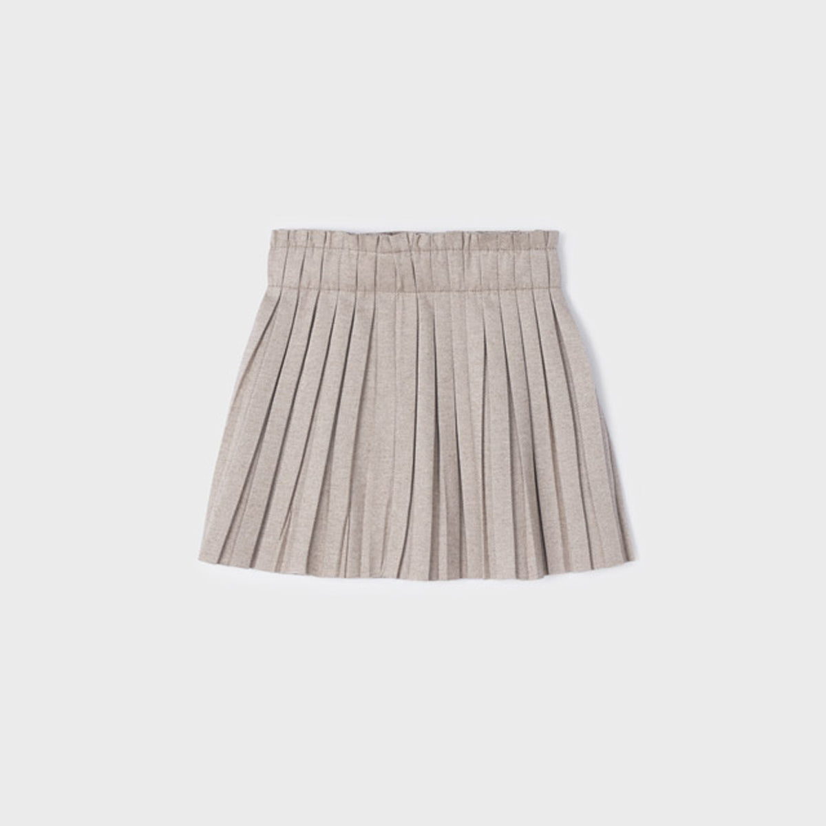 Hazelnut Pleated Skirt