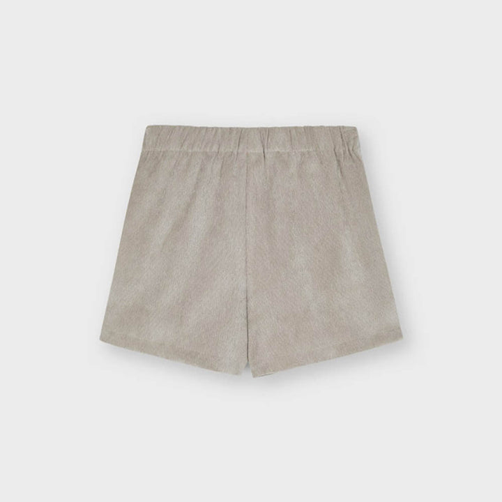 Beige Corduroy Skort