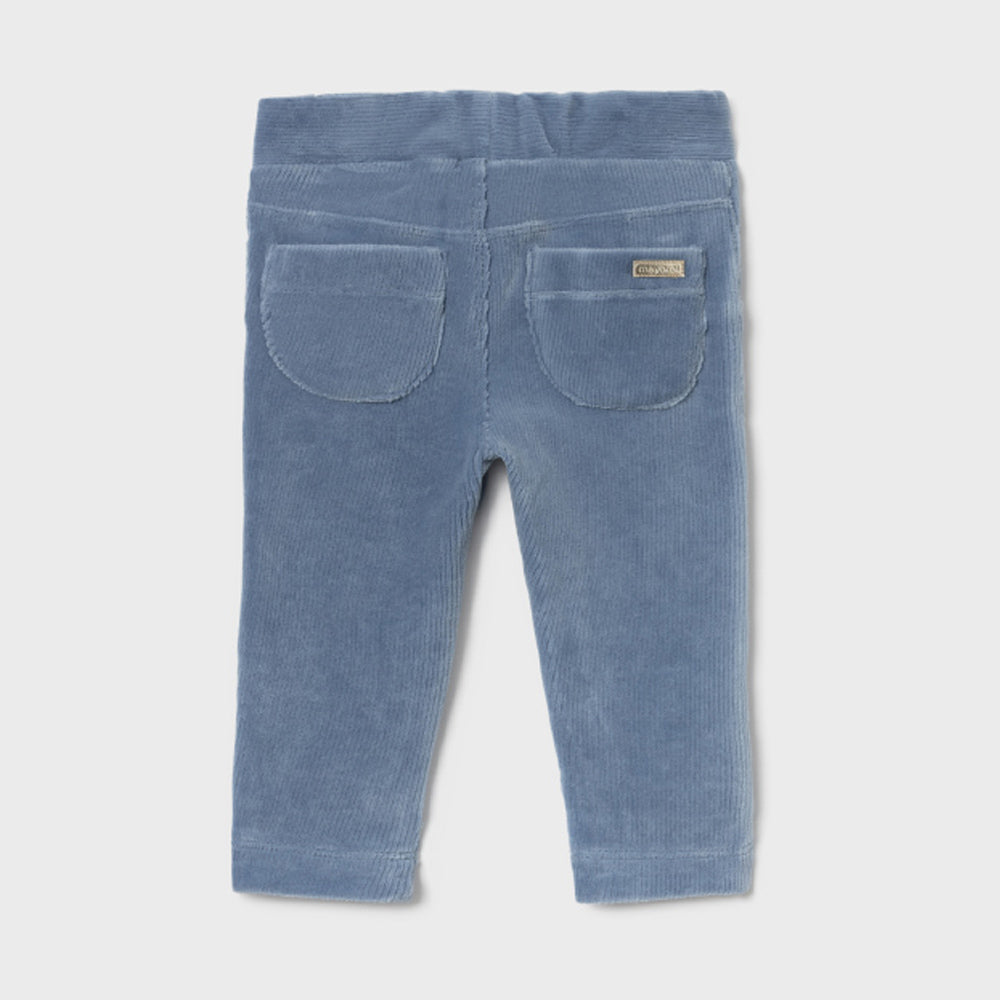 Indigo Corduroy Knit Pant