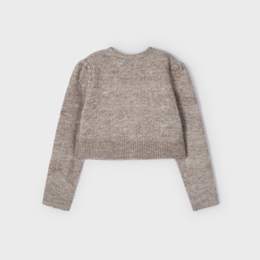 Ecofriends Walnut Knit Cardigan