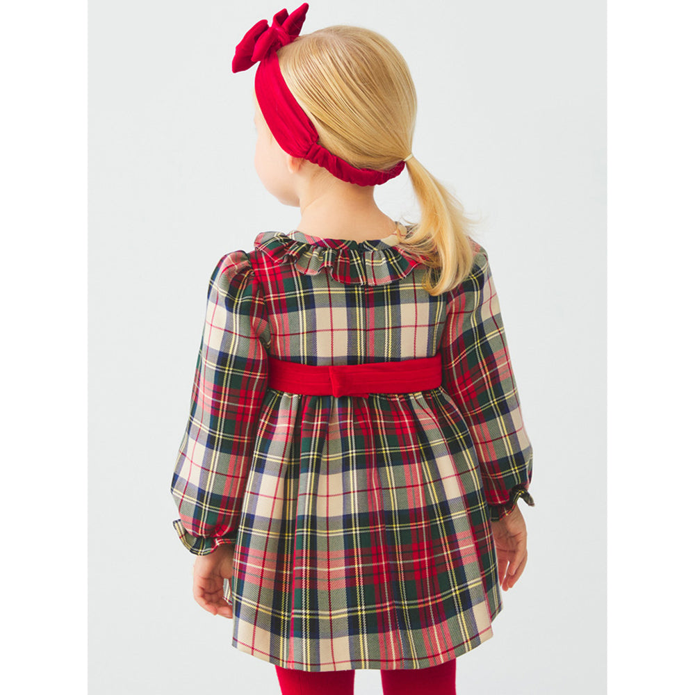Red Tartan Plaid Dress