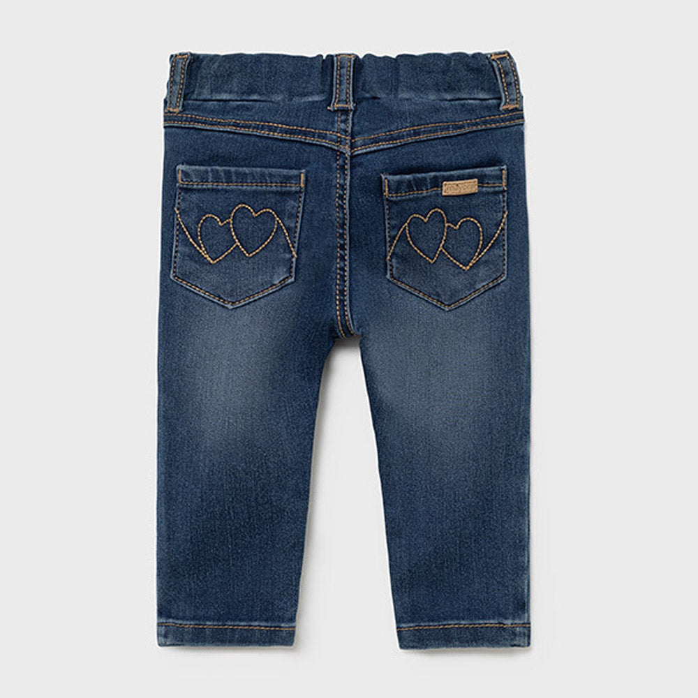 Medium Wash Denim Pant