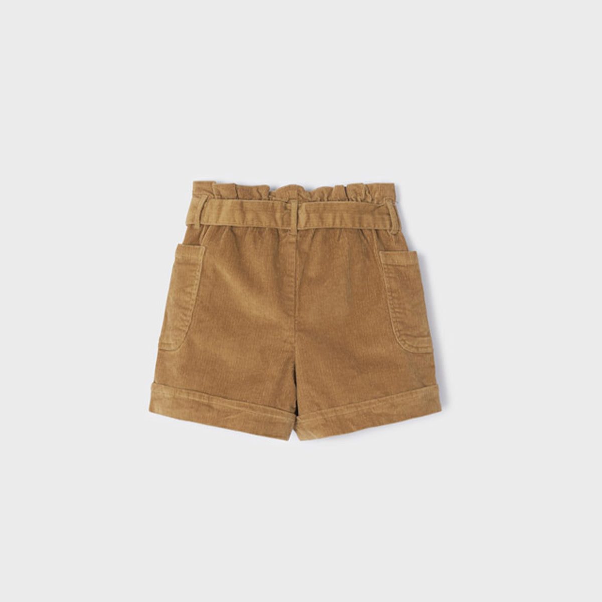 Caramel Corduroy Shorts