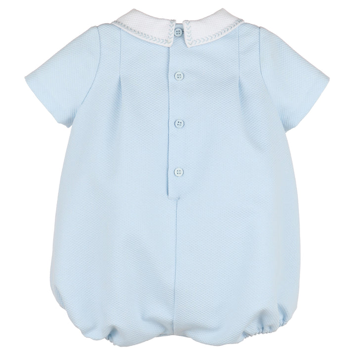 Blue Bubble With Stitching