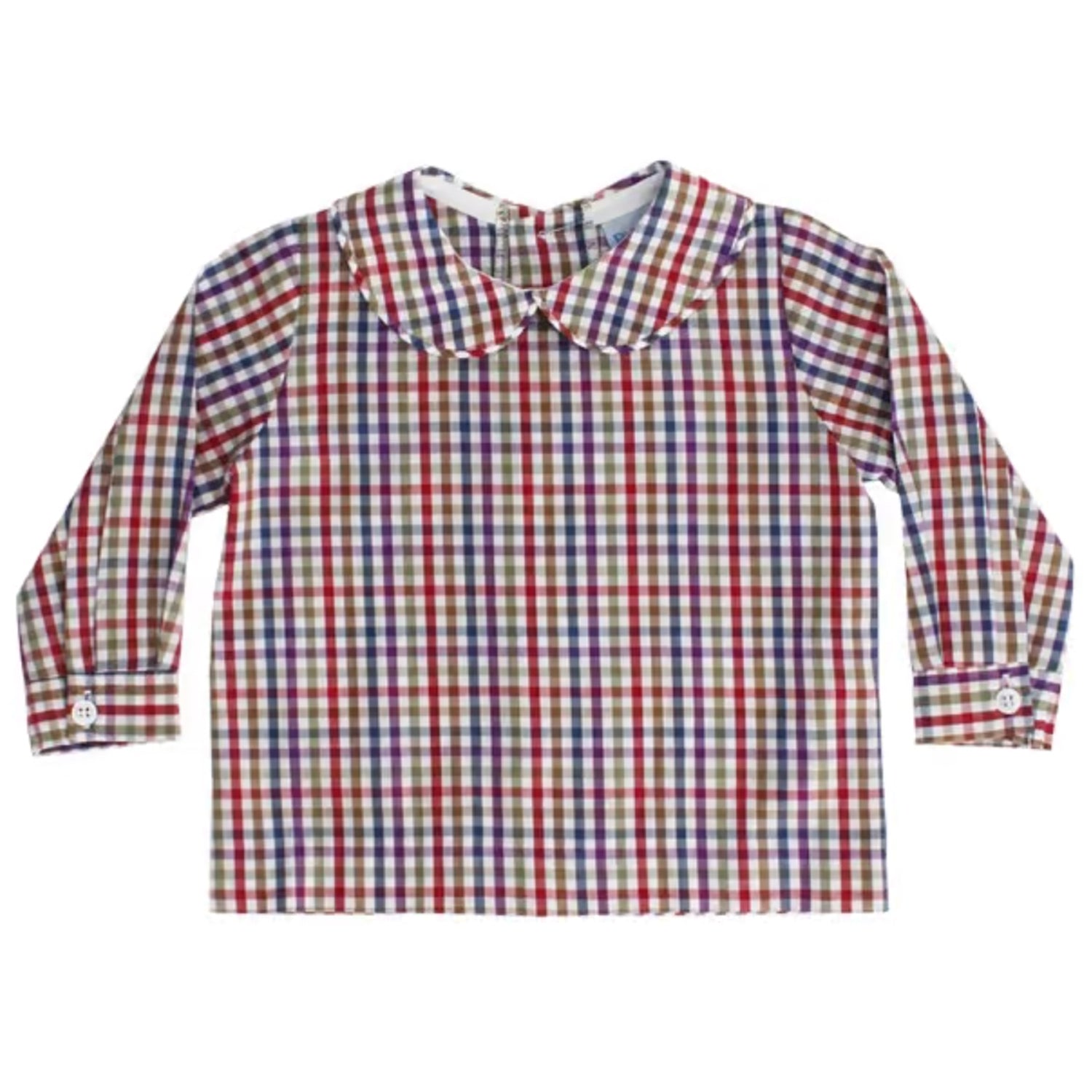 Banks Plaid & Biscuit Piped Shirt