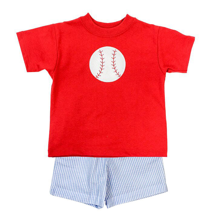 Bailey Boys - Baseball Tee and Short Set - kkgivingtree - K&K