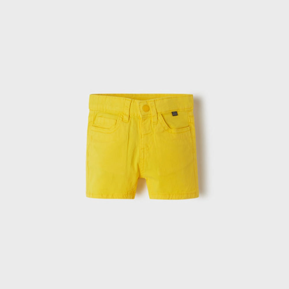 Yellow Bermuda Shorts