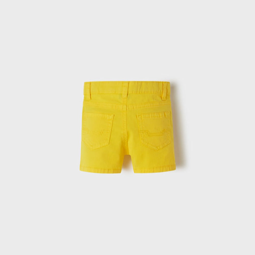 Yellow Bermuda Shorts