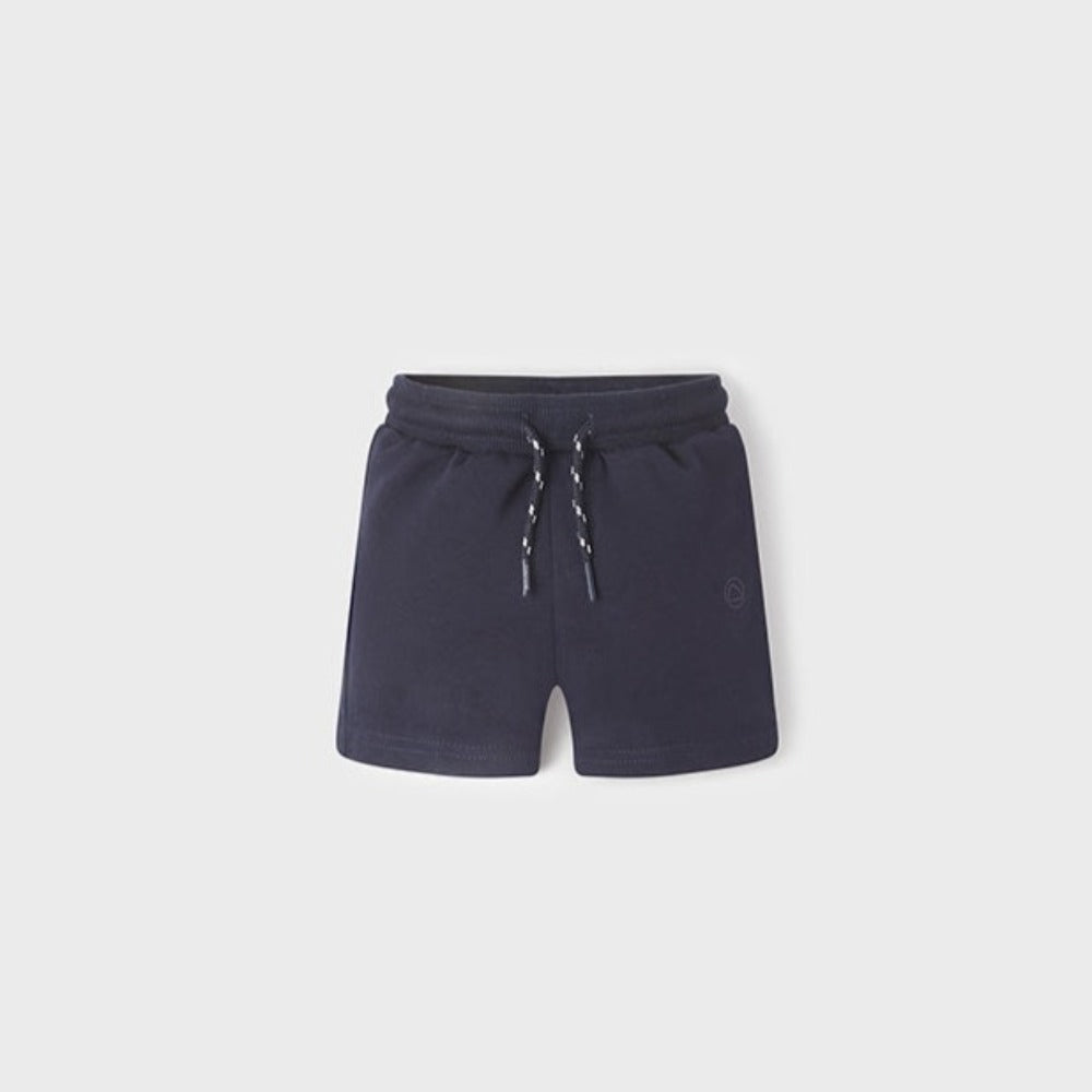 Navy Blue Fleece Shorts
