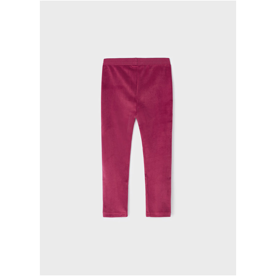 Berry Velvet leggings