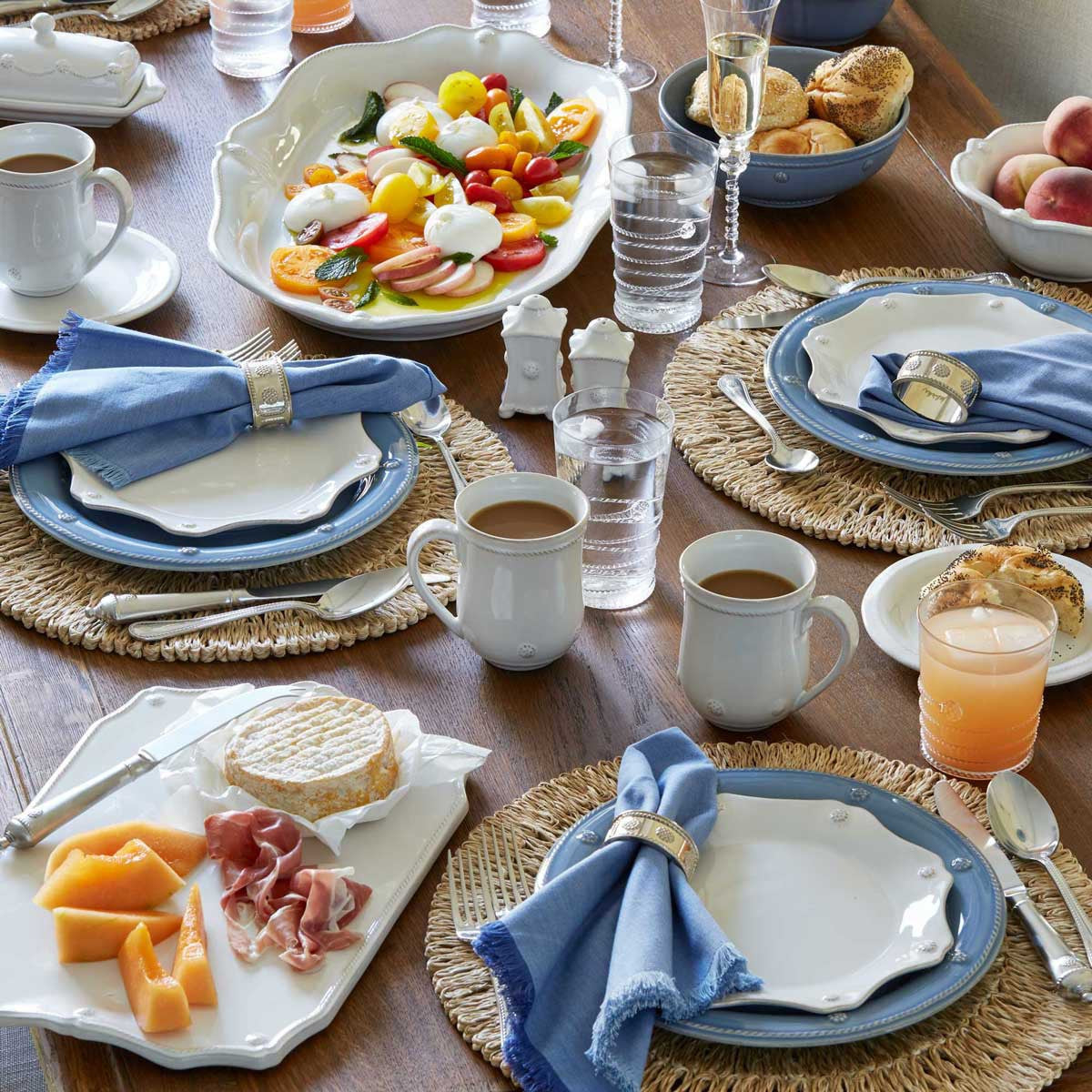 Berry & Thread Chambray Dinner Plate