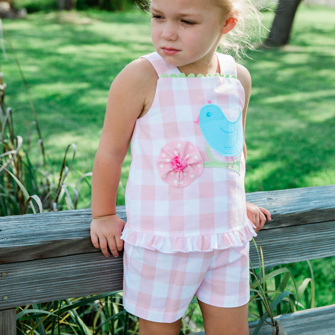 Biddie Birdie Top & Bottom Set