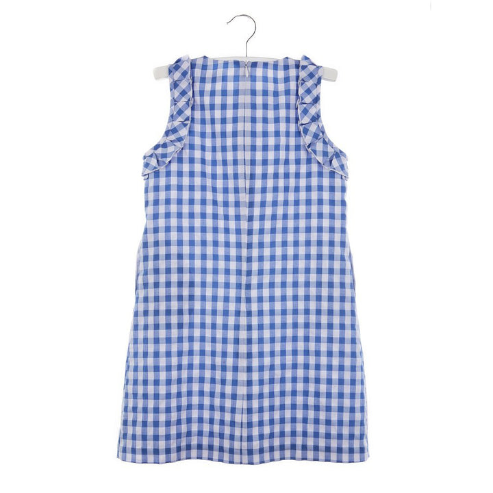 Cluny Check Dress with Ruffles
