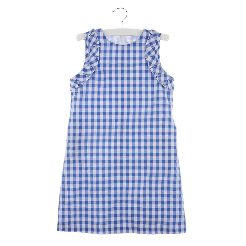 Cluny Check Dress with Ruffles