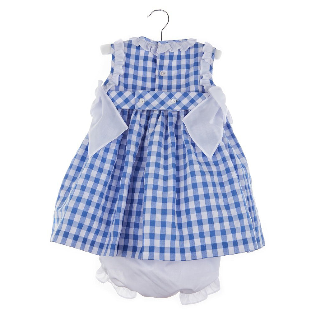 Cluny Check Dress with Bows
