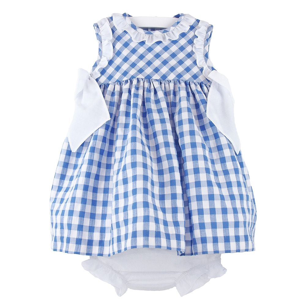 Cluny Check Dress with Bows
