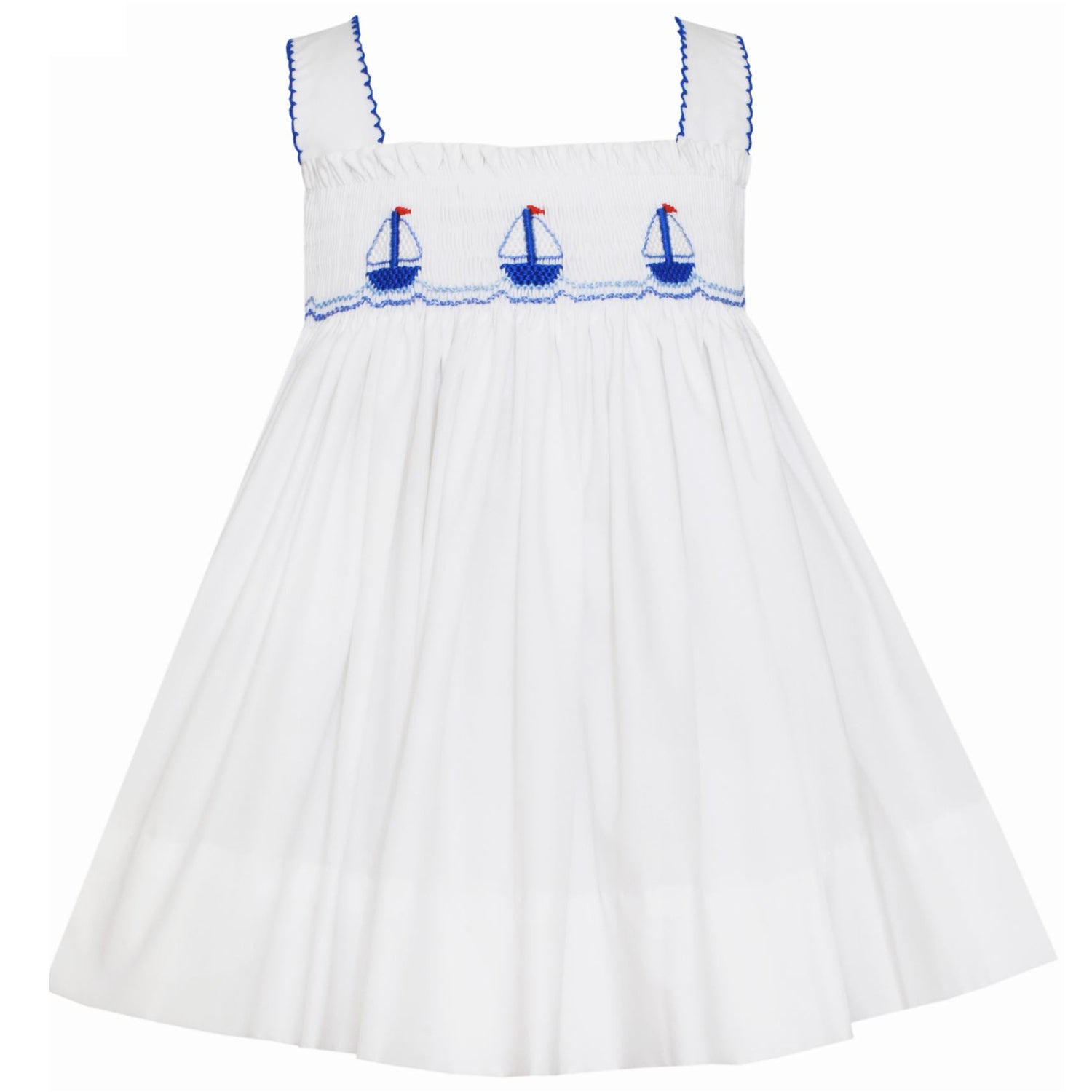 Sleeveless Sailboat Dress