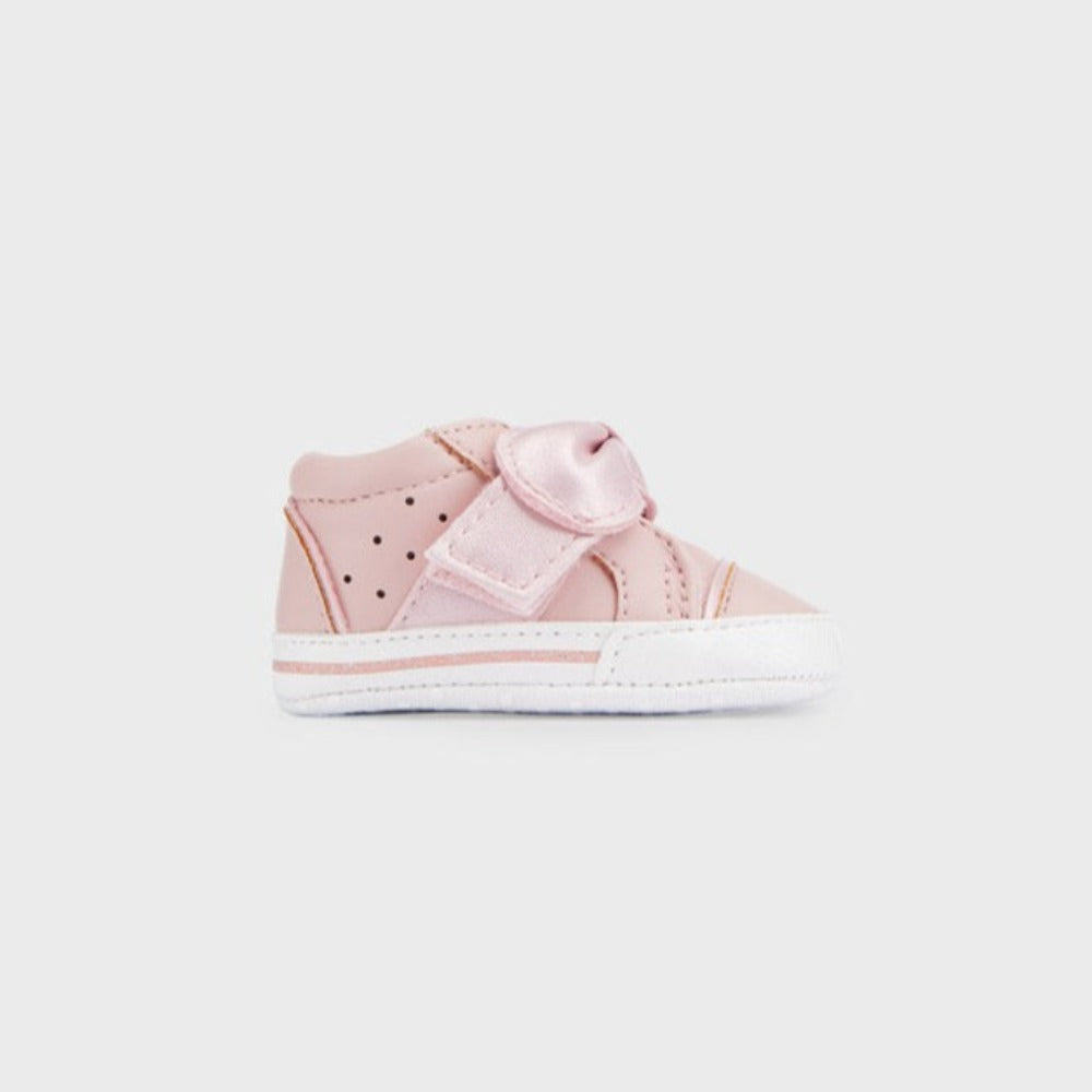 Pale Blush Velcro Sneakers