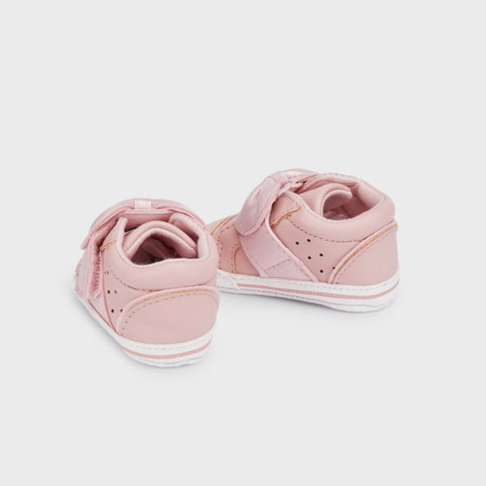 Pale Blush Velcro Sneakers