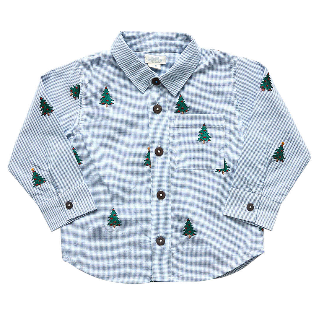 Tree Embroidery Jack Shirt