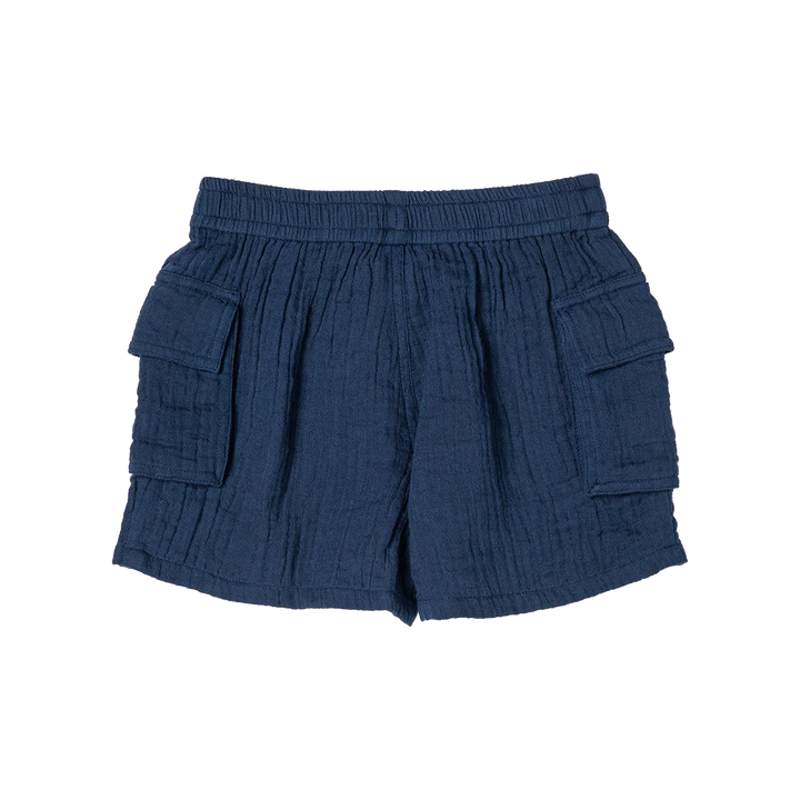 Navy Boys Pull-On Short
