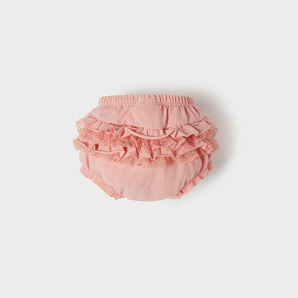 Ecofriends Blossom Ruffled Knit Bloomers