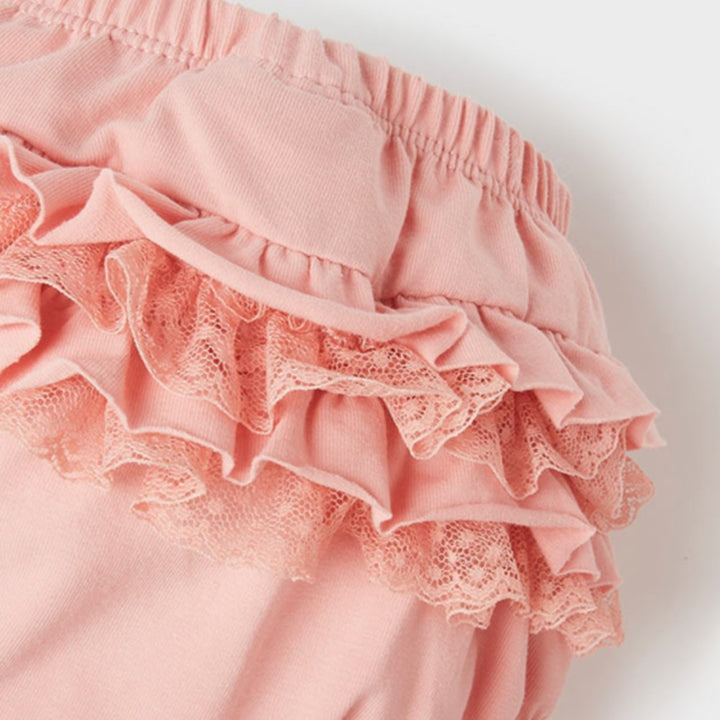 Ecofriends Blossom Ruffled Knit Bloomers