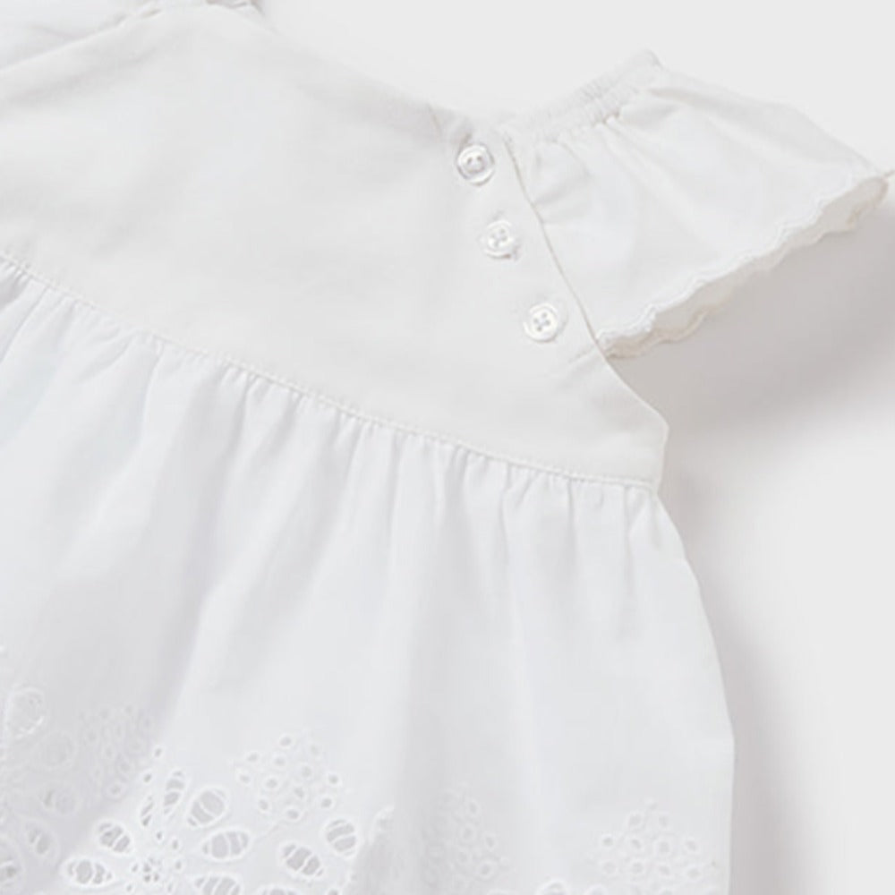 White Embroidered Blouse