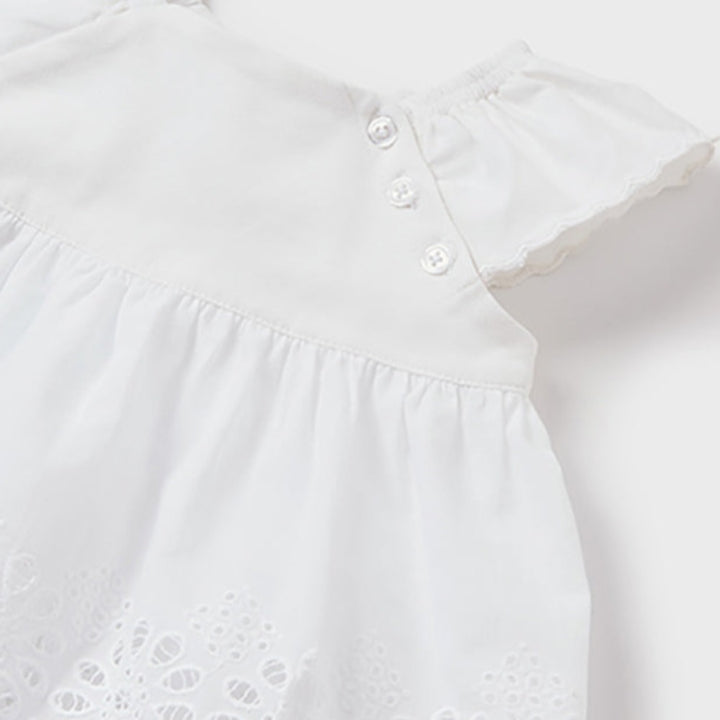 White Embroidered Blouse