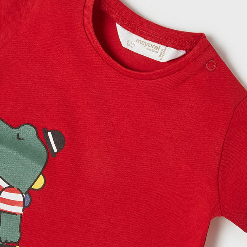 Ecofriends Red Dino T-Shirt