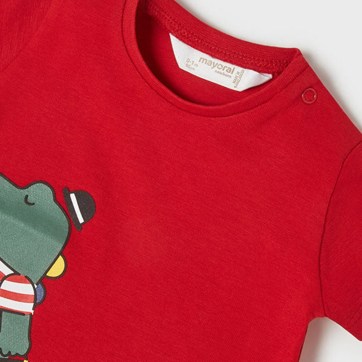 Ecofriends Red Dino T-Shirt