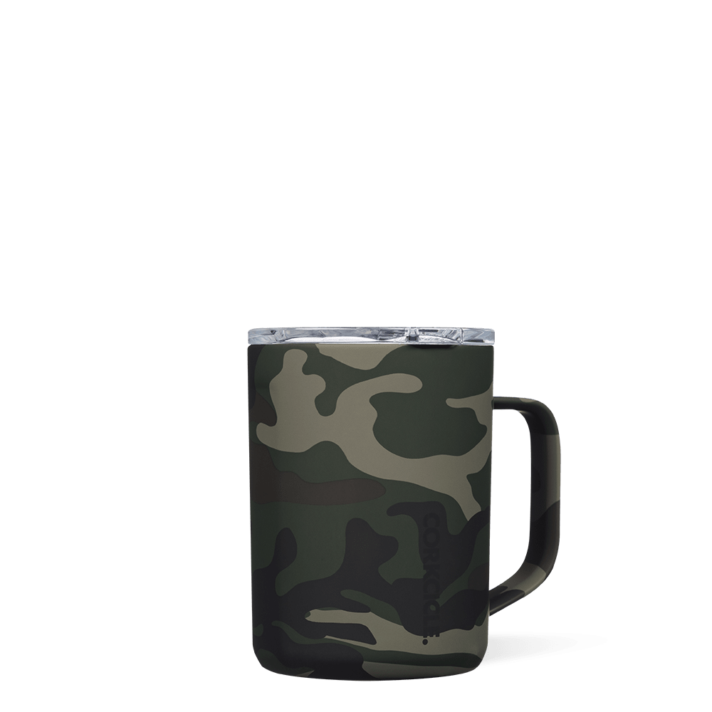 Woodland Camo 16 oz Coffee Mug