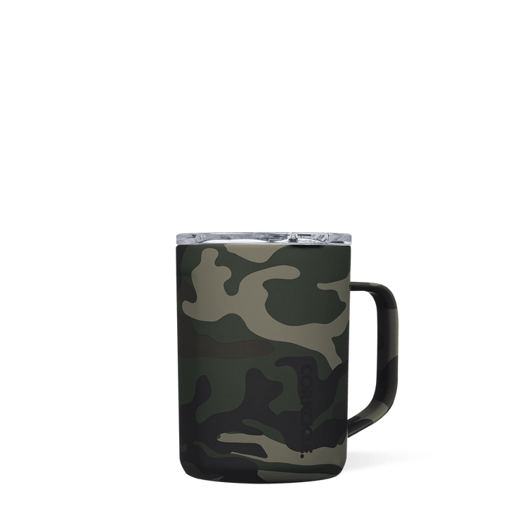 Woodland Camo 16 oz Coffee Mug