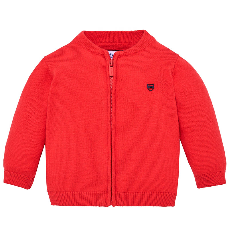 Candy Apple Zip Cardigan