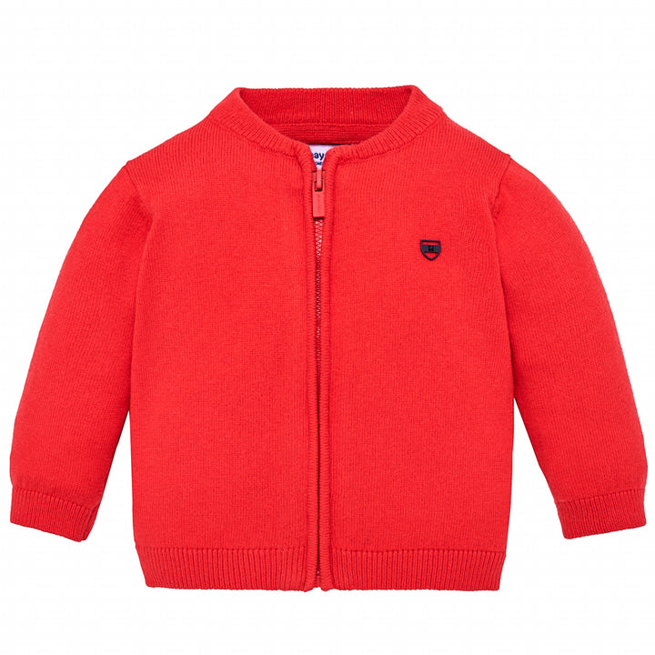 Candy Apple Zip Cardigan