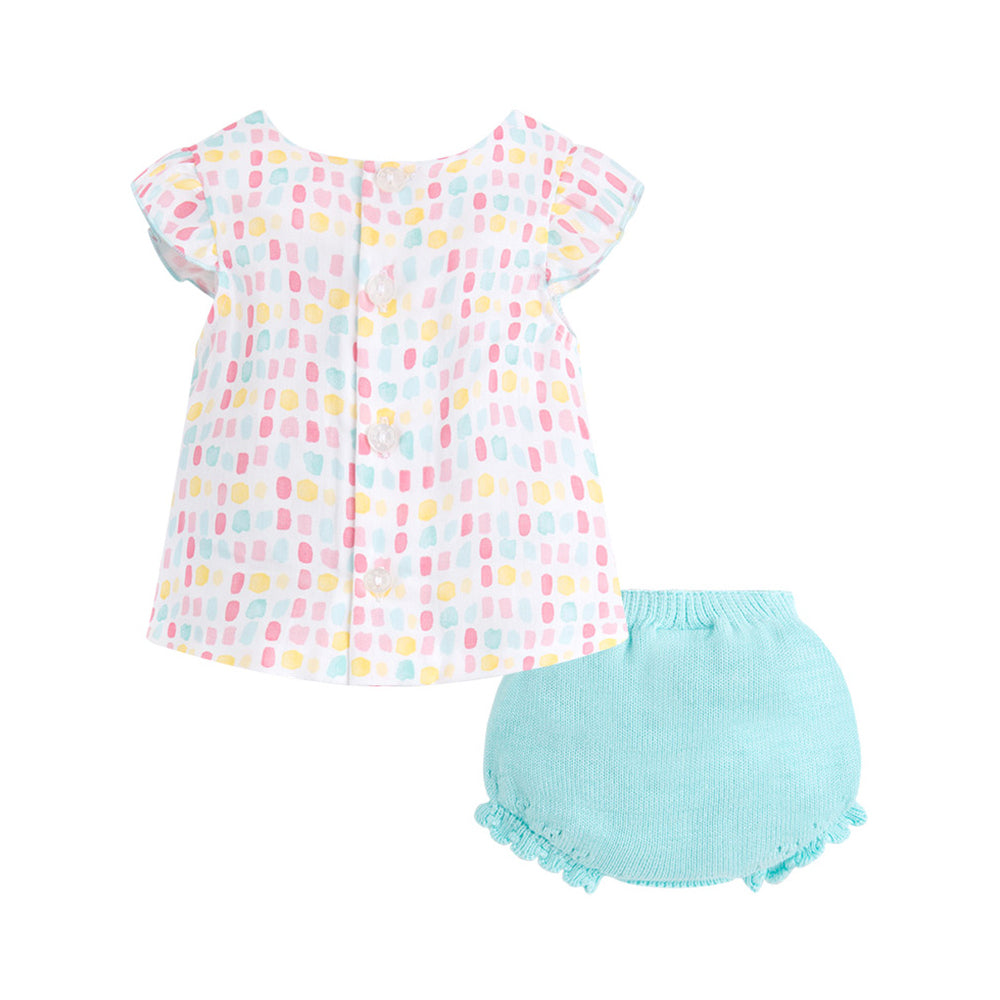 Candy Blouse & Bloomer Set