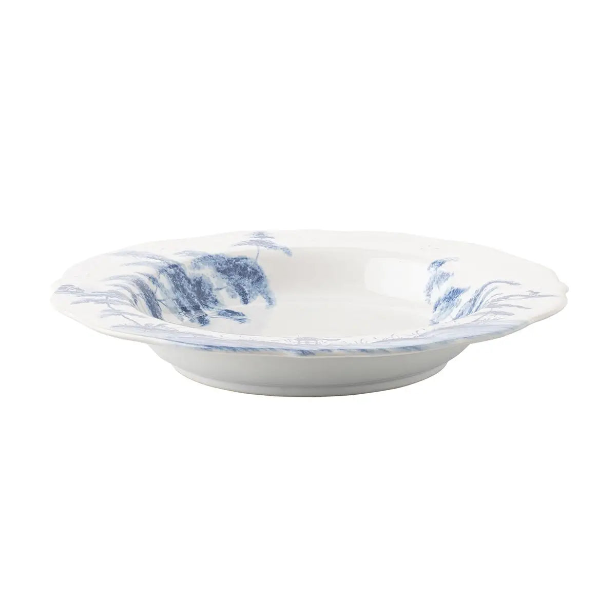 Country Estate Delft Blue Pasta/Soup Bowl Boathouse