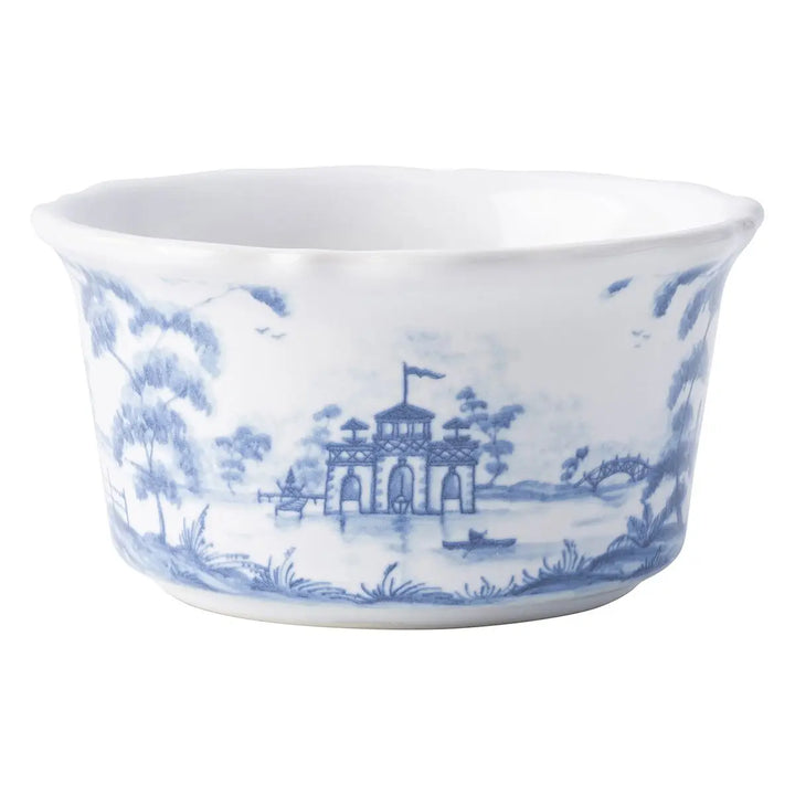 Country Estate Ramekin - Delft Blue